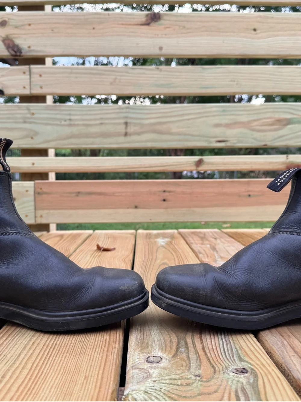 Blundstone Men's Black Chisel Toe Boots #068